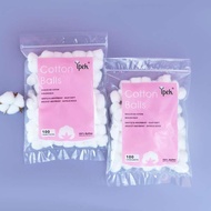 About 100 White Cotton Balls Pure Cotton Cotton Balls Absorbent Cotton Cotton Makeup Remover Cotton 
