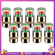 【HOT SALE】 8PCS Tire Pressure Monitor Valve Stem Caps, 36 PSI 2.4Bar, Easy Read 3-Color Alert, Unive