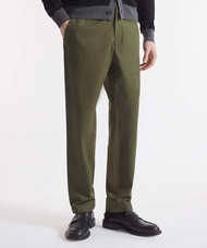 MAISON KITSUNÉ 鬣蜥綠鬆緊褲頭休閒褲_男/ 44