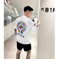 Uniex Chrome Hearts Ch23 Men's/Women's T-shirt, Loose Form, Thick 2C Cotton 260g, High Quality Print