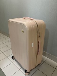 粉紅色 28寸行李箱喼 旅行 平放