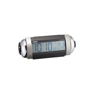 【Direct from Japan】Seiko Clock Alarm Clock Radio Wave Digital High Volume Bell Sound Pyxis Raiden Silver Metallic NR530S SEIKO