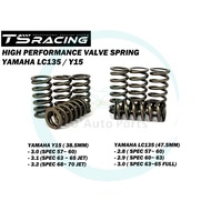 TS RACING VALVE SPRING JAPAN MATERIAL MOTOR YAMAHA LC135 LC 135 Y15 Y15ZR YSUKU SPEC 57 60 62 63 65