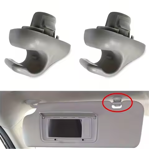 2Pcs Universal Sun Visor Clip Replacement for Honda 98-07 Accord 96-04 Civic 07-11 CR-V 03-05 Elemen