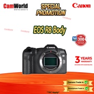 Canon EOS R8 Body Canon Malaysia Warranty Promo Deal