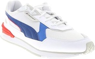 Mens BMW MMS Low Racer White Motorsport Inspired Sneakers Shoes 9.5