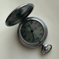 【Molnija (Молния)】Vintage Soviet CCCP Full Hunter Pocket Watch 蘇聯上鍊全蓋陀錶