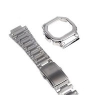 G-Shock DW5600/DW5610 Metal Case Mod 金屬殼 代用G-SHOCK不銹鋼金屬錶殼錶帶GW-5000/5035/M5610/DW5600鋼錶鍊 casio改35週年限量