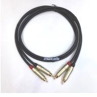 Canare Cable Plus 2 Jack RCA Amphenol To 2 RCA Amphenol Original 50 Cm Original And Trusted