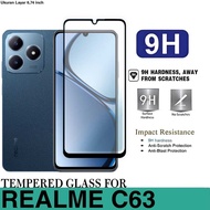 TEMPERED GLASS ANTI-SCRATCH GLASS REALME C63 FULL COVER SCREEN GUARD