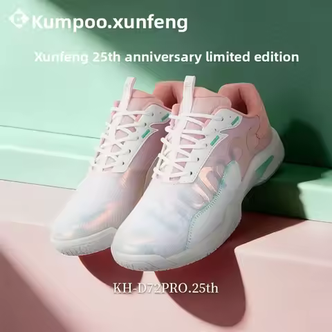 Kumpoo Badminton Shoes 25th Anniversary Limited Edition KH-D72PRO.25th Professional Sports tennis Sh