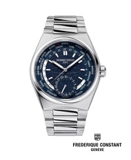 Frederique Constant นาฬิกาข้อมือผู้ชาย Manufacture FC-718N4NH6B Highlife Worldtimer Men’s Watch