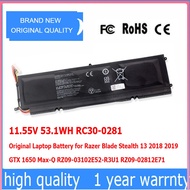 RC30-0281 Laptop Battery for Razer Blade Stealth 13 2018 2019 GTX 1650 Max-Q RZ09-03102E52-R3U1 RZ09