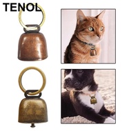 TENOL Cow Bell Cattle Farm Animal Loud Bell Noise Makers Loud Bell Retro Bell Grazing Bell for Goat 