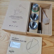 Nespresso recaps 環保重用咖啡不鏽鋼膠囊 eco friendly reusable coffee capsules