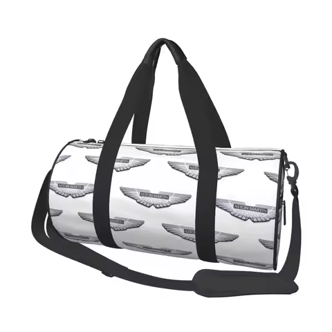 Aston Martin Font Large Duffle Gym Bag Multi-Functional Duffle Travel Bags Handbags Fitness bag