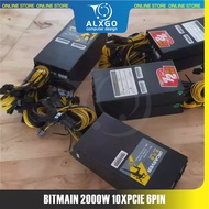 Mining Power Supply PSU for 8 GPU ETH LTC BTC Rig Ethereum Miner