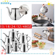 SUSSG Metal Teapot Stainless Steel Cafe Restaurant Kitchen Tool