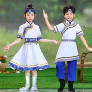 christmas outfit for kids christmas outfit Children Mongolian Costume Ethnic Performance Costume Cho
