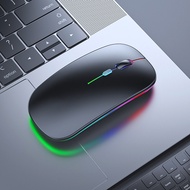 Laptop Mouse Wireless Bluetooth Tablet Mouse for Realme Pad Case 10.4 Inch 2021 Tablet Computer with Backlight RGB Mice
