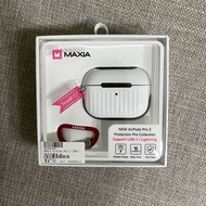 全新正品MAXIA airpods pro2 耳機盒子白色 耳機套 耳機保護殼