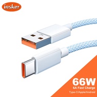 6A USB Charger Cable for Type C/Lightning/Micro Single Head 1m/1.5m/2m Wire  Charging for Iphone Xiaomi Huawei Data Cord