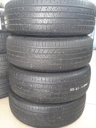 USED TYRE SECONDHAND TAYAR CONTINENTAL CROSSCONTACT LX SPORT 225/65R17 90% BUNGA PER 1PC