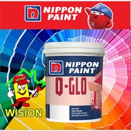 5 LITER  NIPPON PAINT Q-GLO / INTERIOR PAINT /   Cat Rumah Dalam