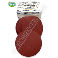 EKAMANT 5" Velcro Round Sandpaper EKAMANT Grit 40 60 80 100 120 150 180 240 5 Inch Round Sandpaper V