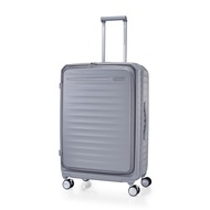 AMERICAN TOURISTER Trolley Luggage Open Front Cover (28 Inches) FRONTEC OS SPINNER 75/28 EXP TSA