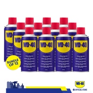 (Bundle of 12 cans) WD-40® Multi-Use Product 277ml, Penetrant & Lubricant Spray Stain Remover, WD40 