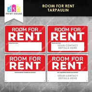 ROOM FOR RENT Tarpaulin Banner • FREE Eyelets • Room For Rent Tarpaulin Signage • 10oz