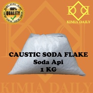 Caustic Soda Flake / Soda Api / NaOH 99% - 1 KG