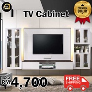 【FREE SHIPPING】10' 10FT Wooden TV Cabinet / 10' 10FT TV Kabinet Kayu / 电视橱柜