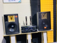 Dàn Loa Karaoke SIÊU SALE  - loa 3 tấc đơn  Maxtin Đẩy 9300 Micro đầu UGX82 Vang cơ lai số T6000 Plu