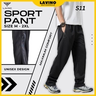 【LAVINO】Tracksuit Long Pants Unisex Running Jogger Pants Seluar Panjang Lelaki & Perempuan S11