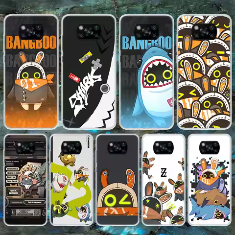 Zenless Zone Zero ZZZ Bangboo Soft Phone Case For Xiaomi Poco X3 X5 X6 X7 Pro X4 NFC F7 Ultra F6 F5 