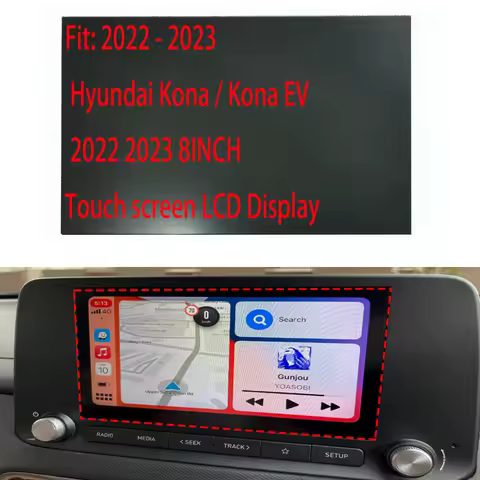 Replacement LCD Display Touch screen For Hyundai Kona / Kona EV 2022 2023 8INCH DA333J9EP 96160-K460