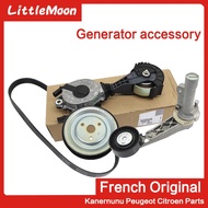Original water pump friction wheel Generator tensioner Water pump belt For Peugeot 207 308 408 508 3