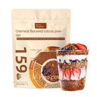 Oatmeal flaxseed cocoa powder nutritious breakfast meal replacement powder instant oatmeal combination meal