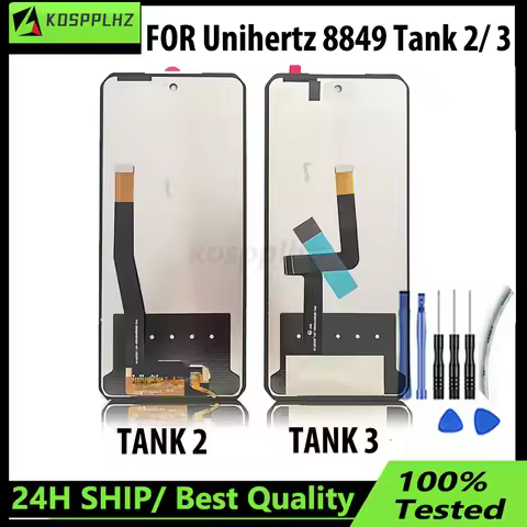 6.79" For Unihertz 8849 Tank 2 LCD Screen Display Touch Panel Replacement For Unihertz TANK 3 Displa
