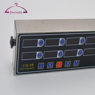 [deevoka] Portable Minute Minder 8-channel Kitchen Alarm Clock Kitchen Timer With Screen,