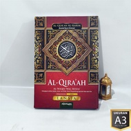 Al Quran Besar 30 Juz Jumbo Al Qiraah Jumbo A3 Untuk Lansia Alquran Non Terjemahan Waqaf Ibtida