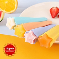 Silicone Ice Cream Popsicle Mold With Handle Ice Cream Mold Summer Children's Ice Cream Maker V4T7
