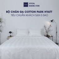 Changmi Bedding Premium Striped 100% Cotton Bedding Set, Park Hyatt 5-star hotel standard