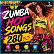 【Zumba Hot Songs 尊巴热舞歌曲】•280 Hits• USB Pendrive MP3 车载音乐U盘 HQ Sound | O008