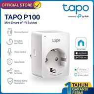 Fastrik- Tp-Link | Tapo P100 Smart Plug Wifi Colokan Wireless Iot Smart Home Dengan Timer Dan Kontro