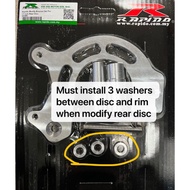 [ RIM 17 INCH  ] REAR DISC BRACKET RAPIDO NVX 155 & NVX155 & NVX155 V1/V2