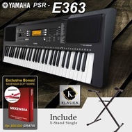 PIANO DIGITAL KEYBORAD KEY BOARD YAMAHA PSR E363 WITH XSTAND SINGLE/