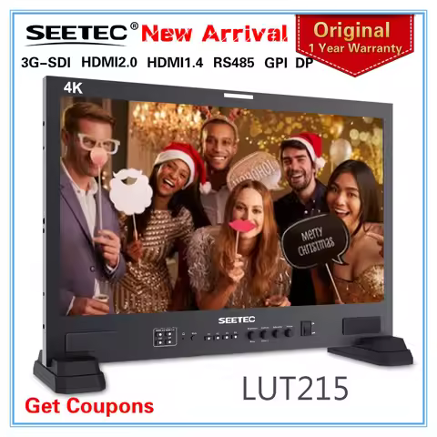 SEETEC LUT215 21.5 inch 3D LUT Broadcast Studio Monitor 3G-SDI 4K HDMI-compatible HD 1920 x1080 for 